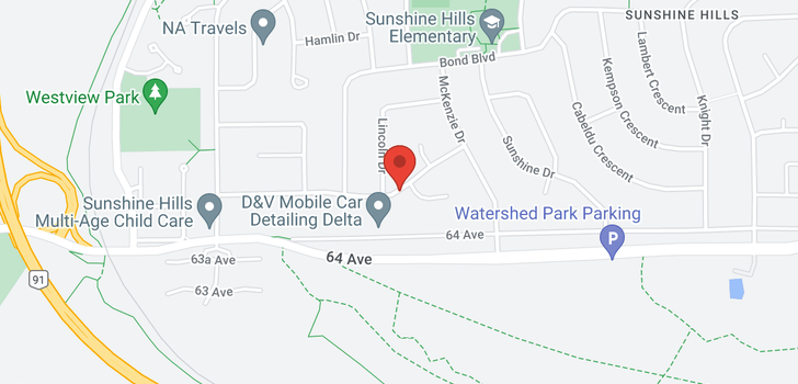 map of 11150 64A AVENUE